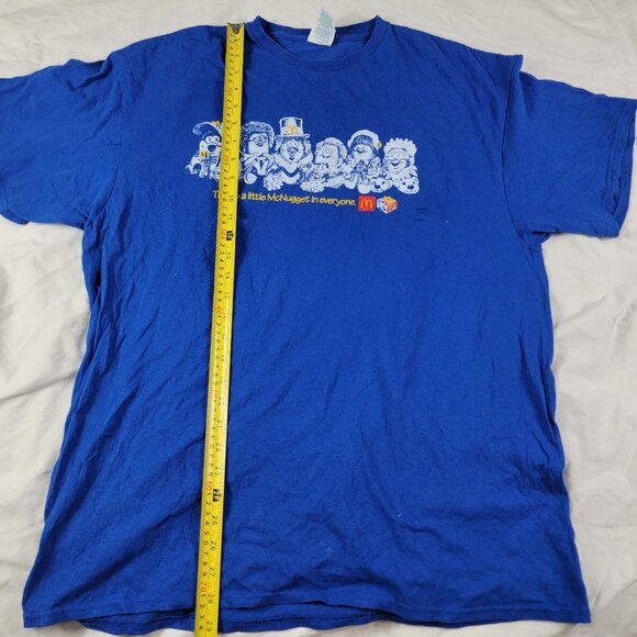 Kerwin Frost McDonalds McNugget Buddies Delta Pro Weight XL Crew T Shirt Work - Picture 10 of 11